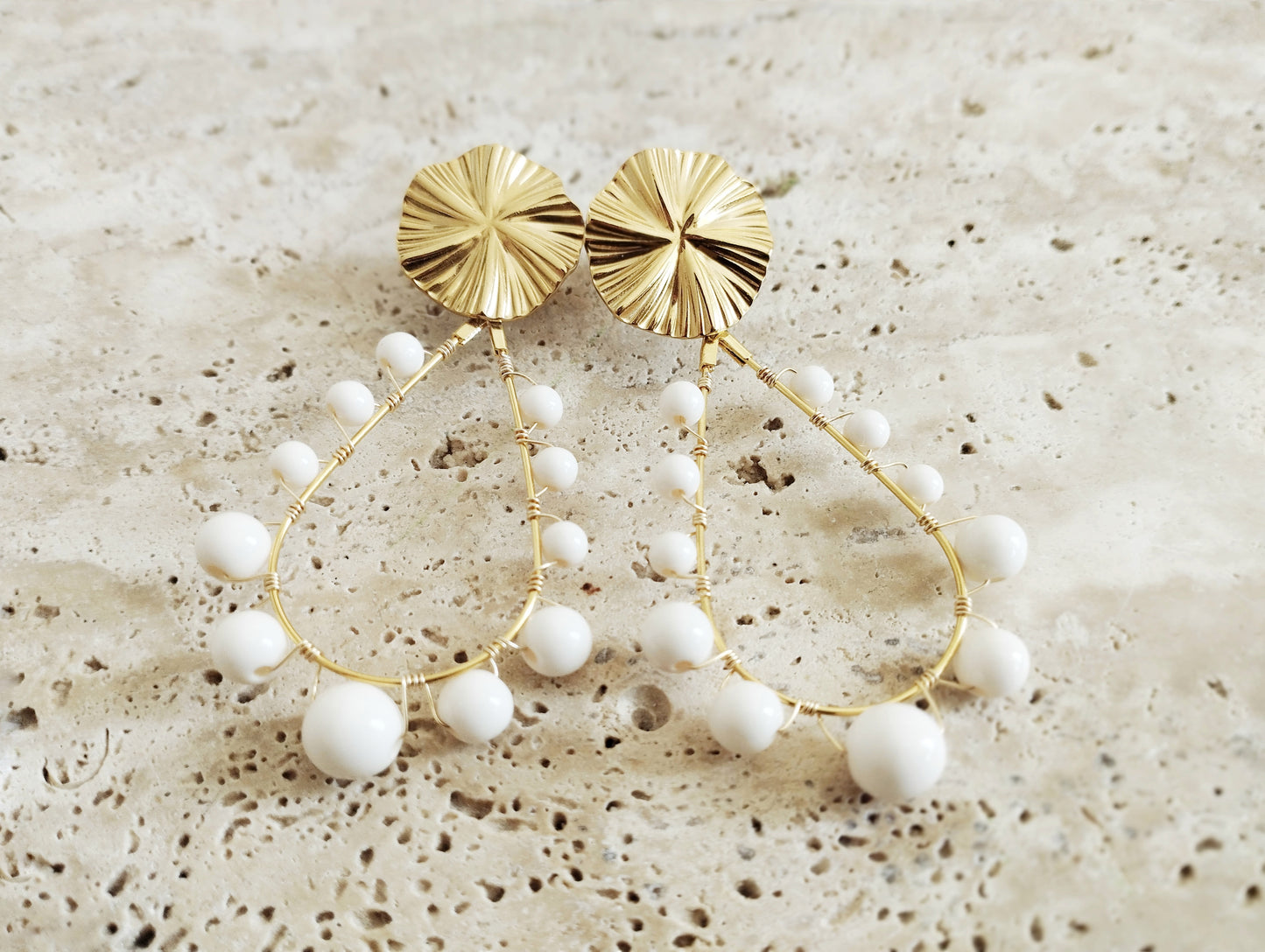 Boucles Léonie Blanche