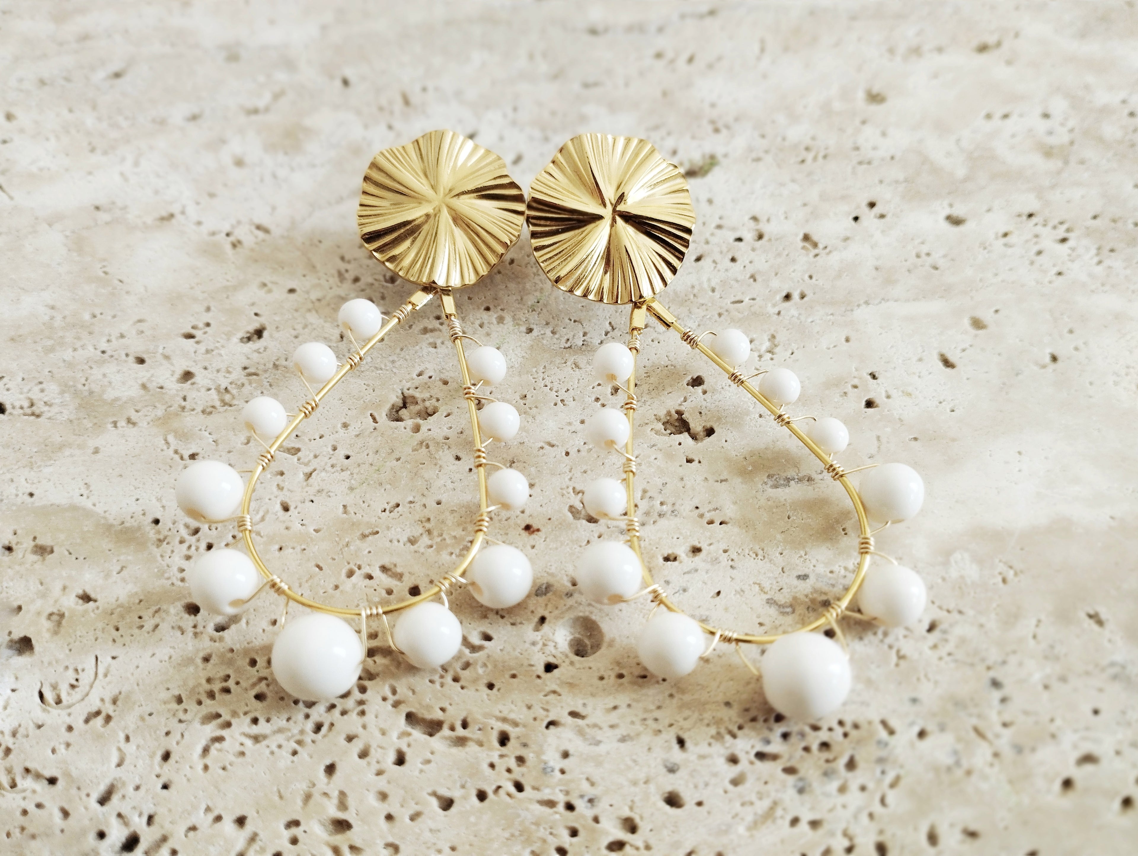 Boucles Léonie Blanche