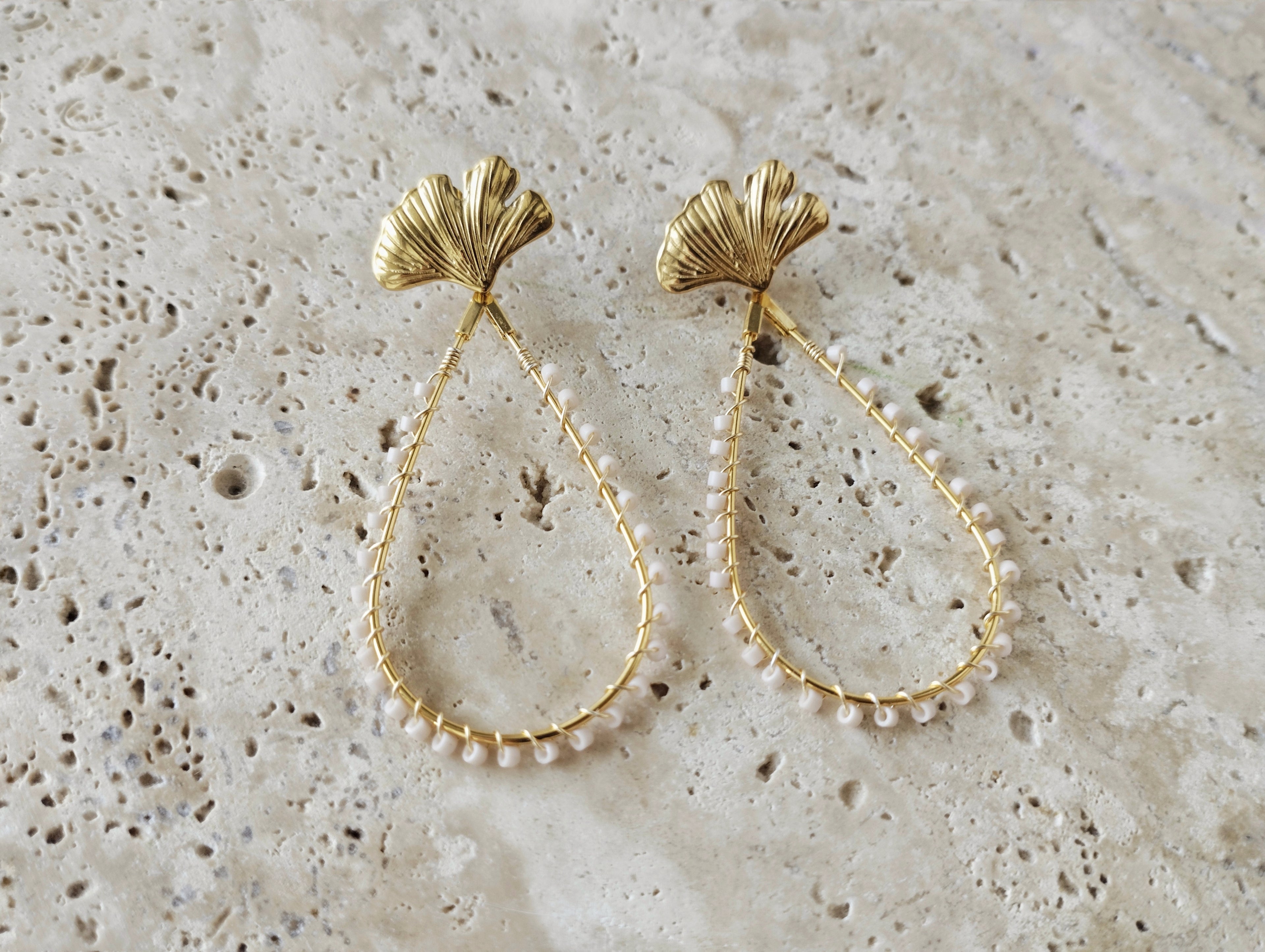 Boucles Ella pink champagne