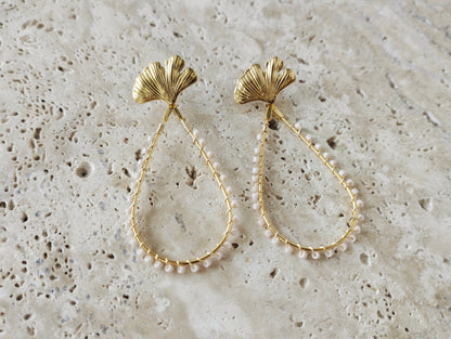 Boucles Ella pink champagne