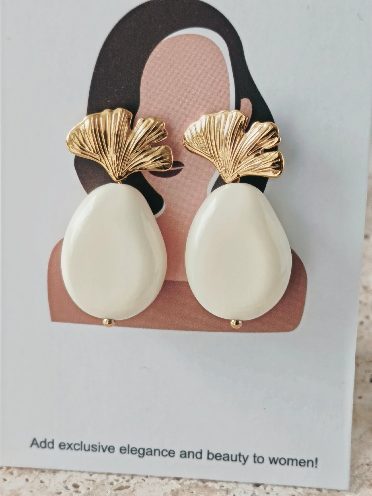 Boucles Nara blanche