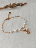 Bracelet perles et coquillage