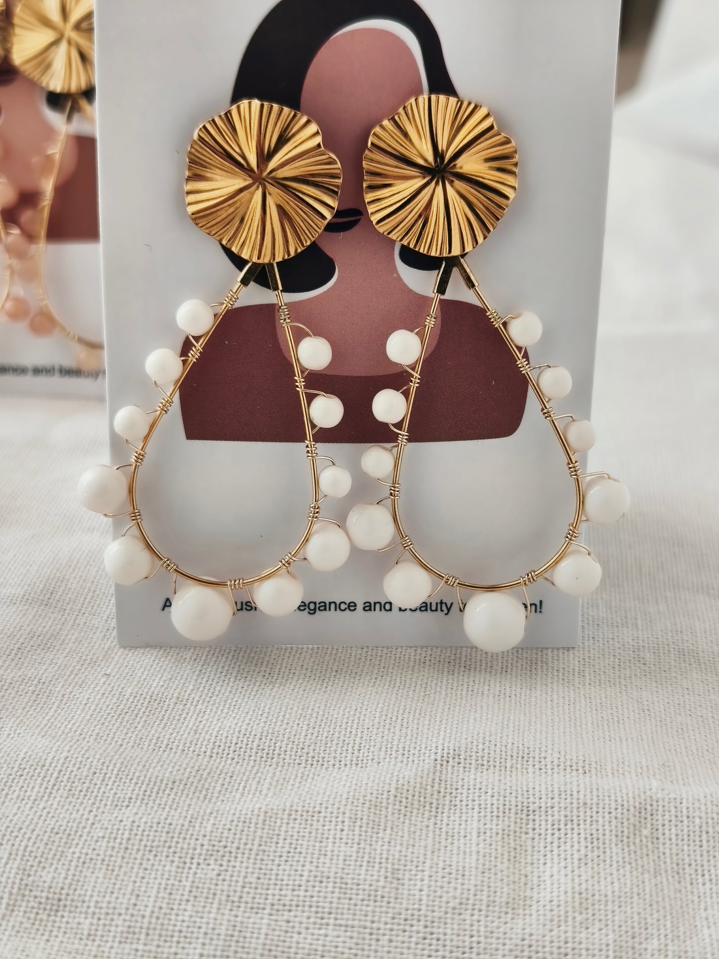 Boucles Léonie Blanche
