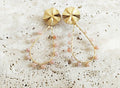 Boucles Léonie rose